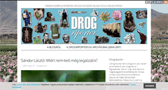 Desktop Screenshot of drogriporter.hu